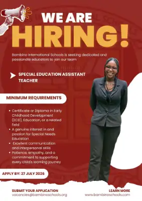 Special education assistant teacher 