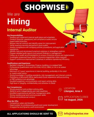Internal auditor
