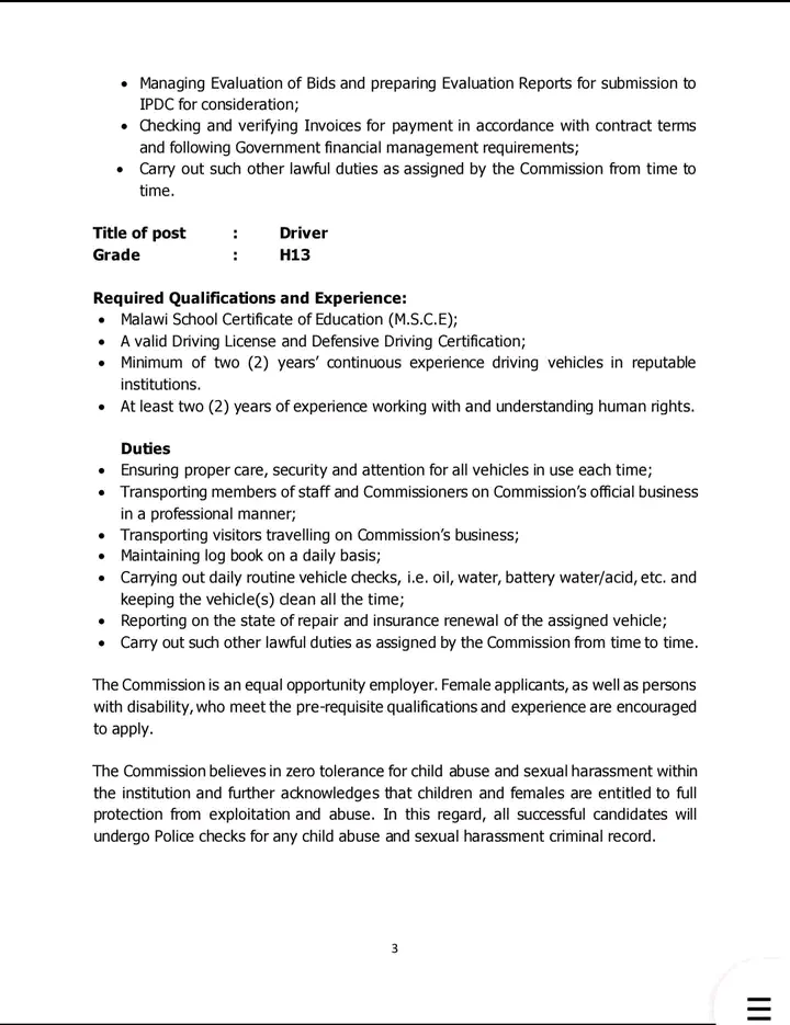 Multiple Positions: Chief Accountant, Procurement Officer & Driver — image 3