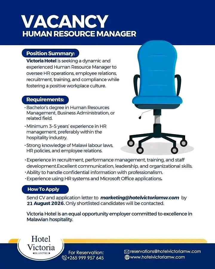Multiple Positions — Front Office Supervisor, Housekeeping, Human Resource Manager, Receptionist, Hotel Porter — image 3