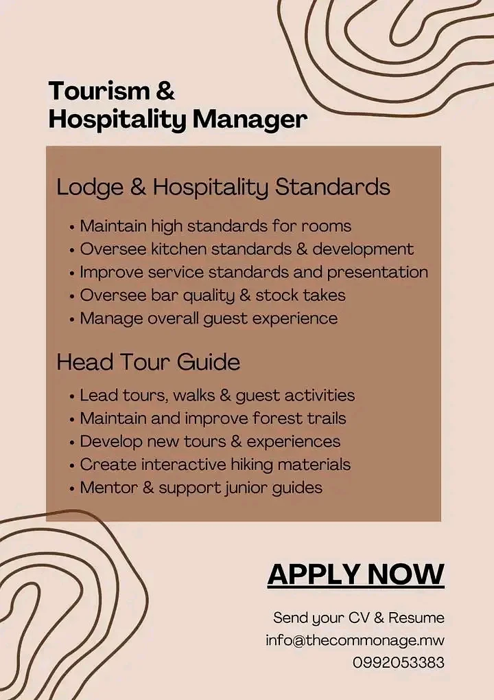 Tourism & Hospitality Manager  — image 2