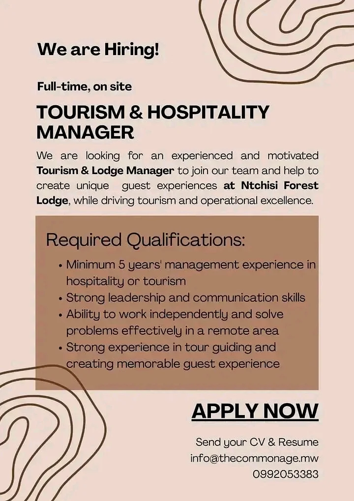 Tourism & Hospitality Manager  — image 3