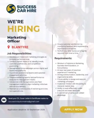 Marketing Officer