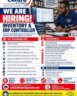 Inventory & ERP Controller