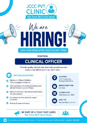 CLINICAL OFFICER 