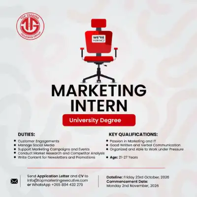 INTERNSHIP: MARKETING 