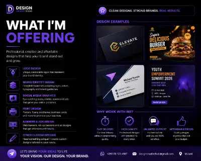 LOGO DESIGN, GRAPHIC DESIGN. WEDDING CARDS DESIGN. etc