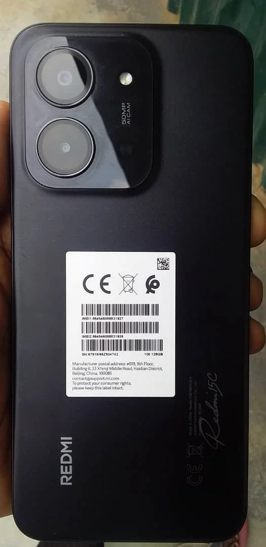 Redmi 15C:ram 8GB,rom128GB,6000mha battery,50mp camera , almost new used for only 2 months , image 3